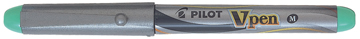 Vulpen Pilot V-Pen Silver wegwerp medium groen