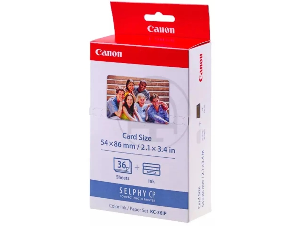 Canon Fotopapier + TTR 54x86mm 36vel wit