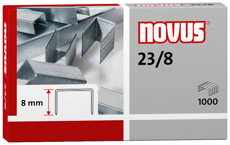 Nietjes Novus 23/8 verzinkt (1000)