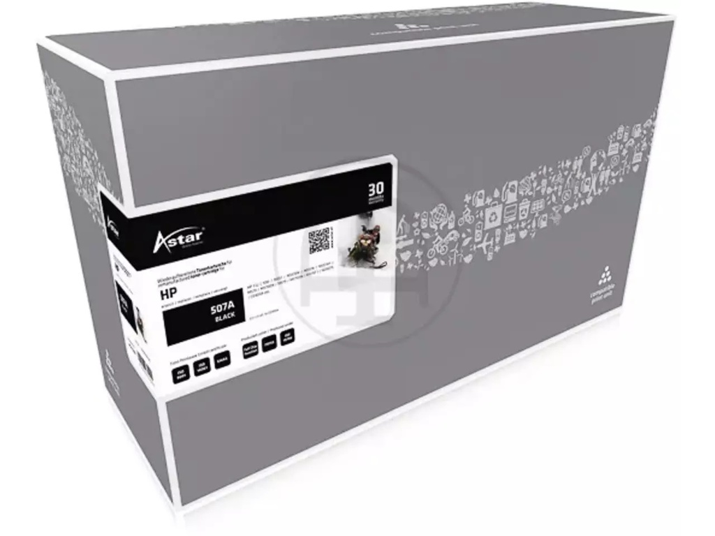 Toner Astar voor HP 507A CE400A zwart