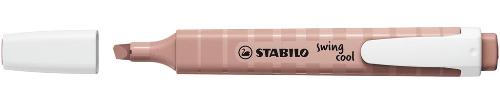 Markeerstift Stabilo Swing Cool Naturecolor umber bruin