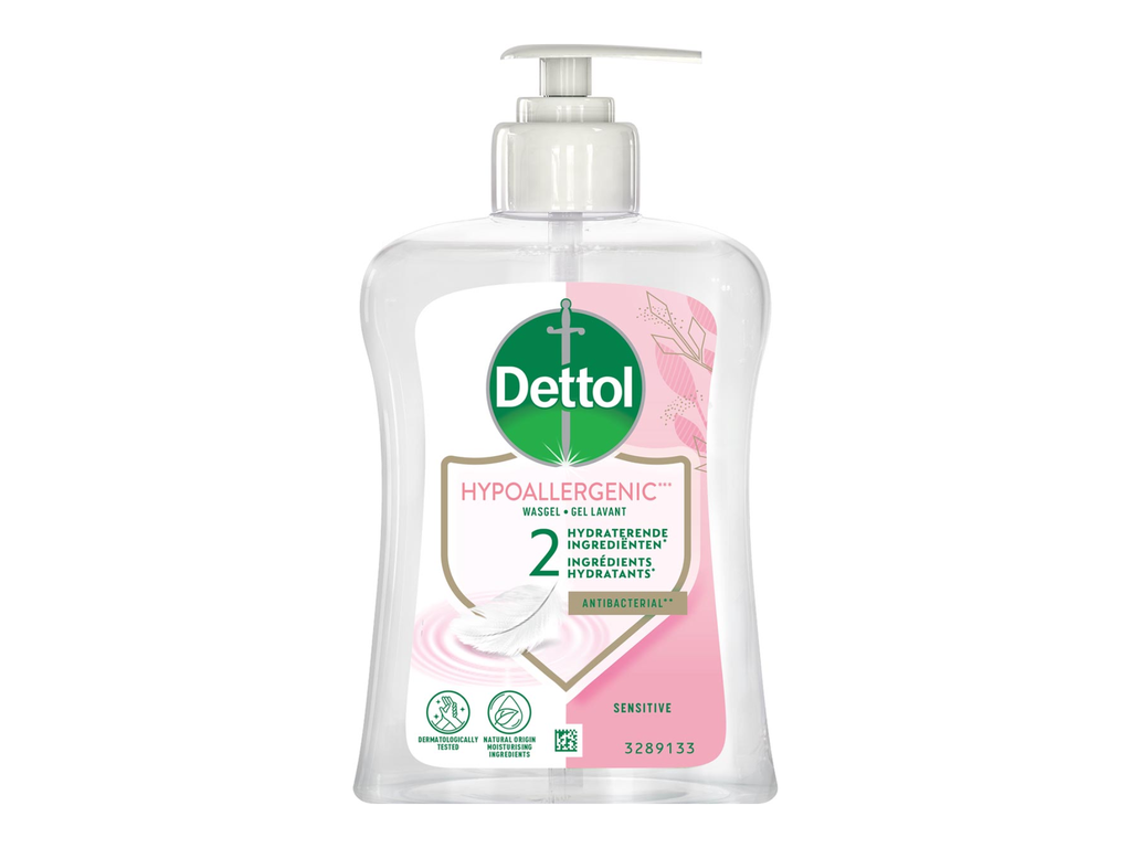 Handzeep Dettol Hypoallergenic hypoallergenic flacon 250ml