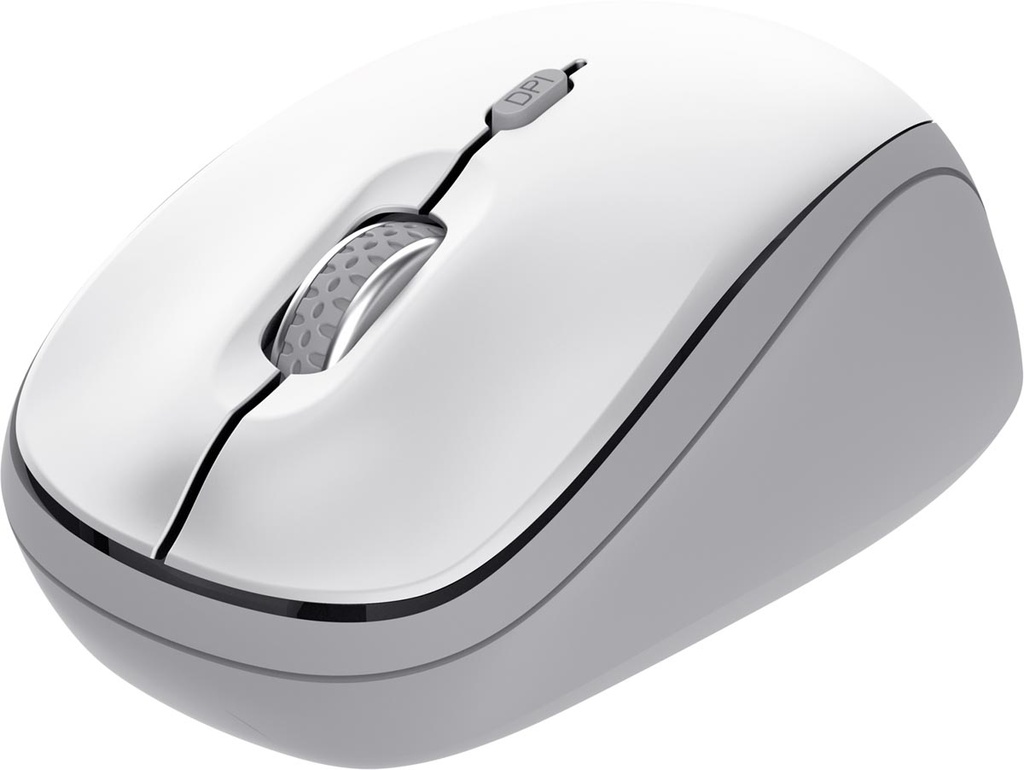 Muis draadloos Trust YVI+ multi-device wit