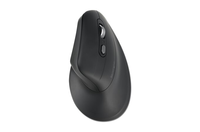 Ergonomische muis draadloos Kensington MY630 EQ Rechargeable Ergo Mouse zwart
