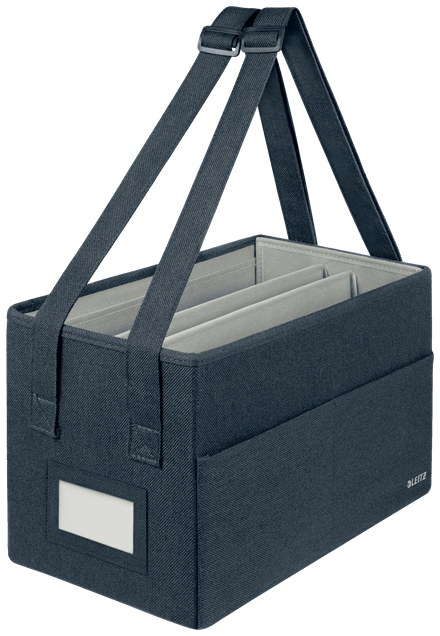 Opbergtas Leitz Hot Desking stoffen M grijs