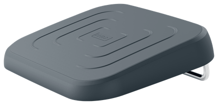 Voetensteun Leitz Ergo verstelbaar gerecycled donkergrijs