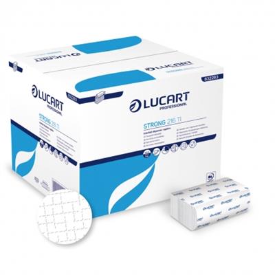 Dispenserservetten Lucart strong 2-laags 24x16cm (40x150)