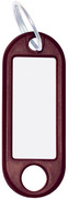 [KAN-262801807] Sleutelhanger Wedo met verwisselbaar etiket (100) (bruin)