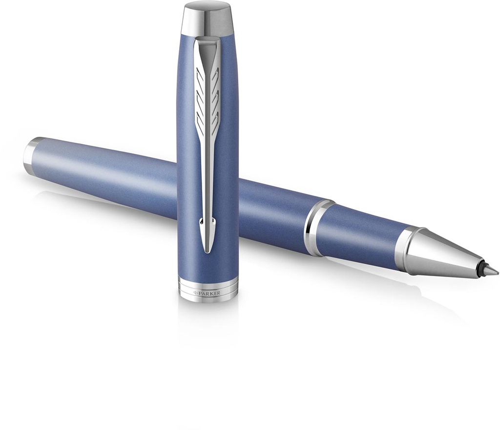 Roller Parker IM Rituals zwarte inkt fijne punt blauw CT in giftbox