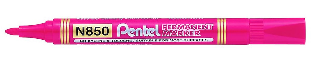 Permanent marker Pentel N850-B rood