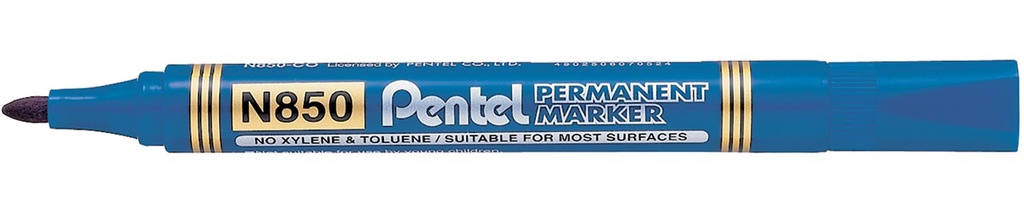 Permanent marker Pentel N850-C blauw