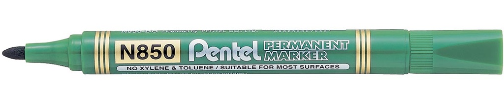 Permanent marker Pentel N850-D groen