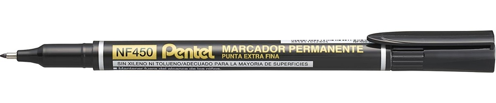 Permanent marker Pentel NF450-A zwart