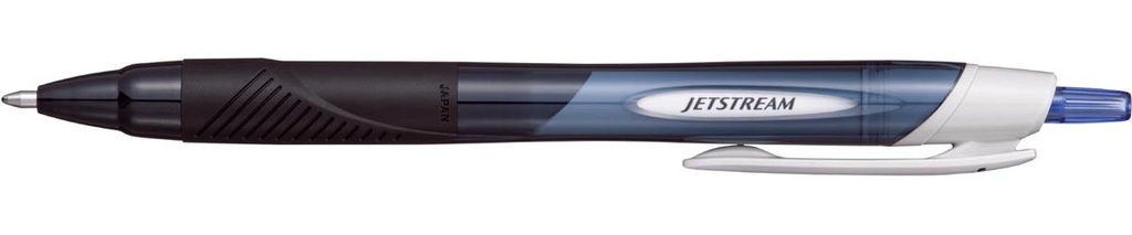Gelroller Uni-ball Jetstream Eco blauwe inkt punt 0,85mm intrekbaar blauw/zwart
