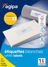 Etiketten Apli 80 etik/bl 35,6x16,9mm wit (100)