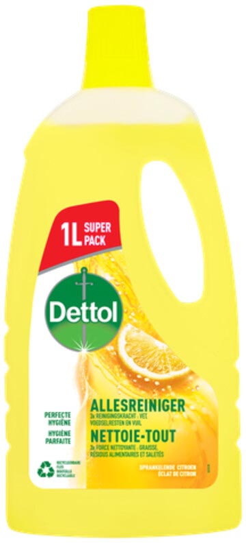 Allesreiniger Dettol citroen fles 1L