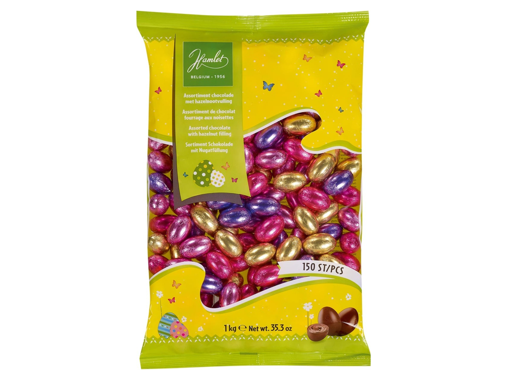 Paaseitjes Hamlet zak 1kg assorti