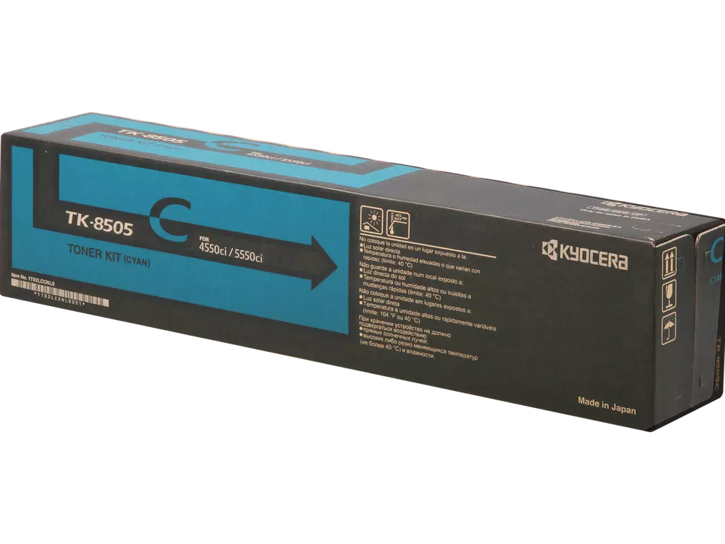 Toner Kyocera Color Laser TK8505 TASKALFA 4550 20.000 pag. CY