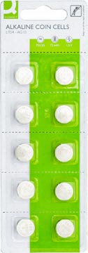 Knoopcelbatterij Q-Connect alkaline LR54 (10)