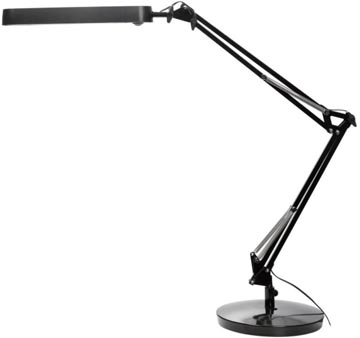 Bureaulamp ALBA LED Scope 3000Kelvin 600lumen zwart