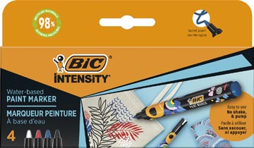 Paintmarker BIC Intensity klassieke kleuren (4)