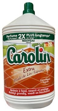 Vloerreiniger Carolin extra lijnolie fles 5L
