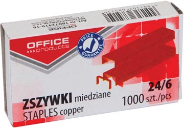 Nietjes Office Products 24/6 verkoperd (1000)