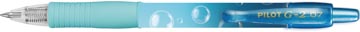 Gelroller Pilot G-2 Bubble blauwe inkt medium punt 0,7mm blauw
