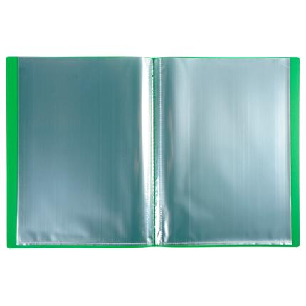 Showalbum Exacompta OPAK PP A4 100 tassen lichtgroen