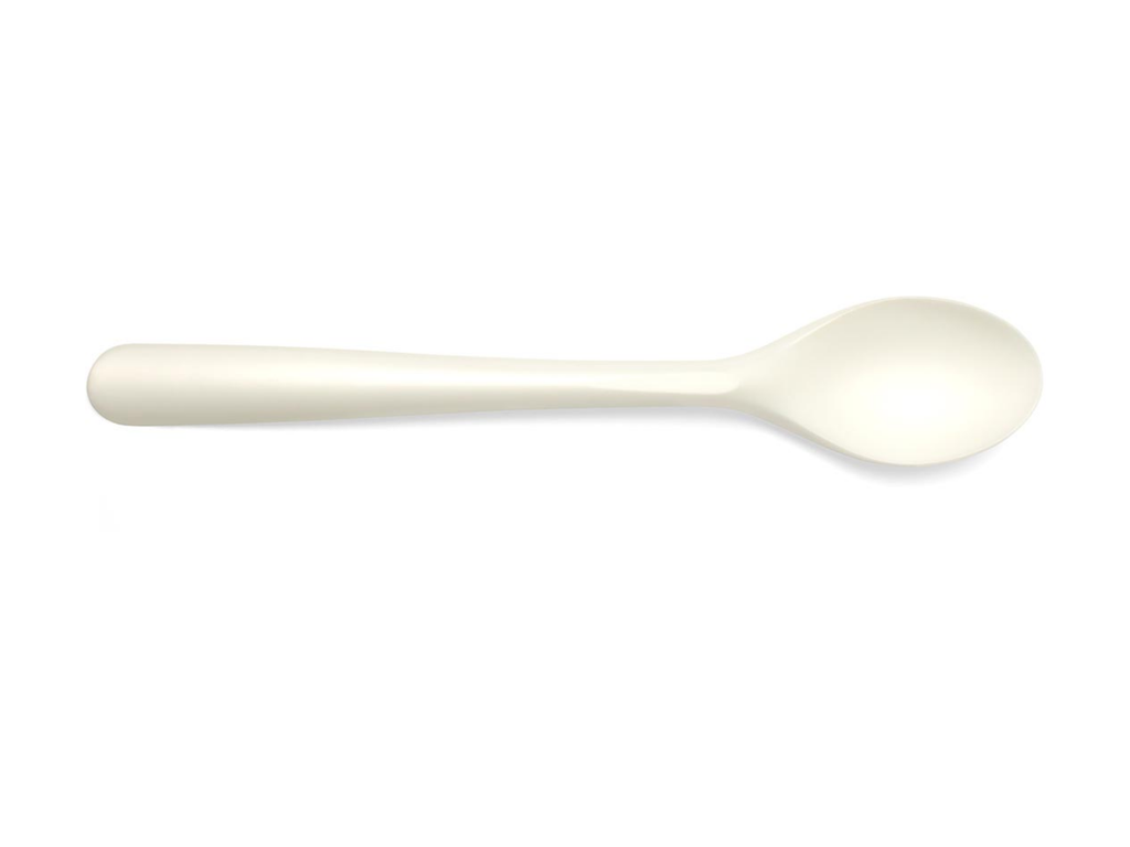 Lepel herbruikbaar Conpax Folia CPLA 19cm wit (50)