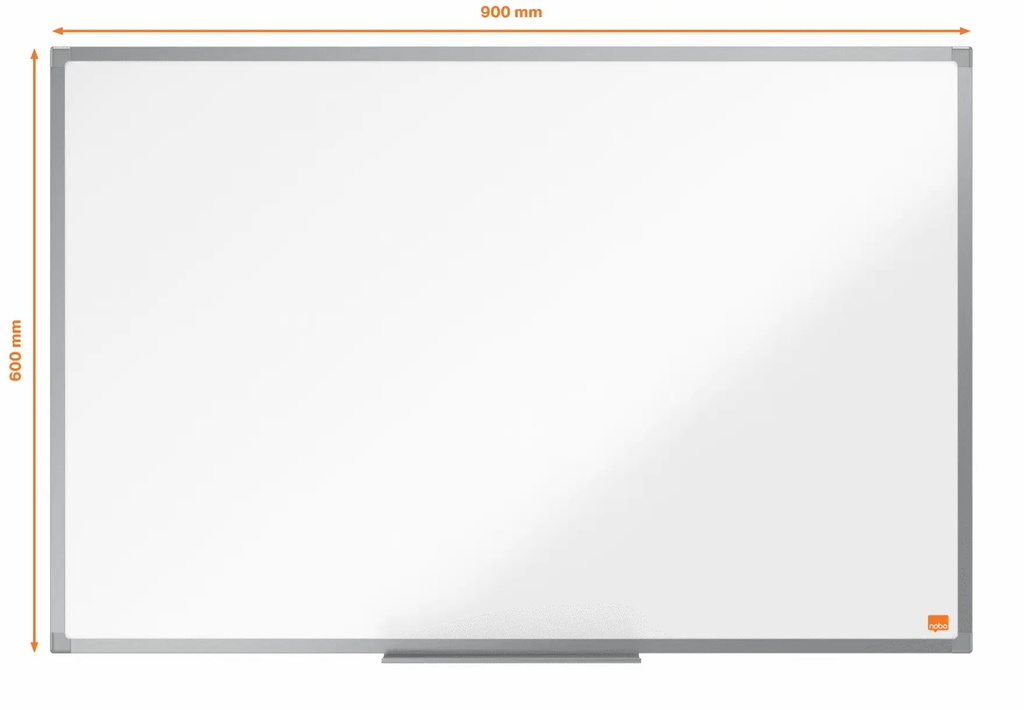 Whiteboard Nobo Essence email magnetisch 90x60cm wit 