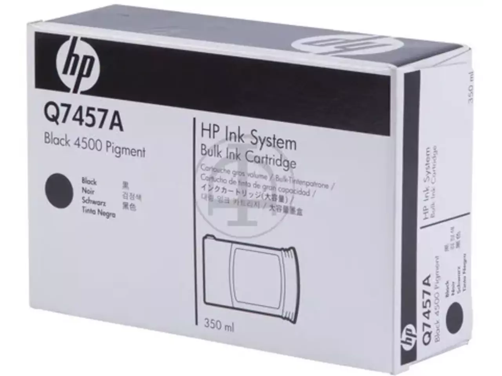 Industriele inkt HP Q7457A 2.5 hybrid gepigmenteerd BK 