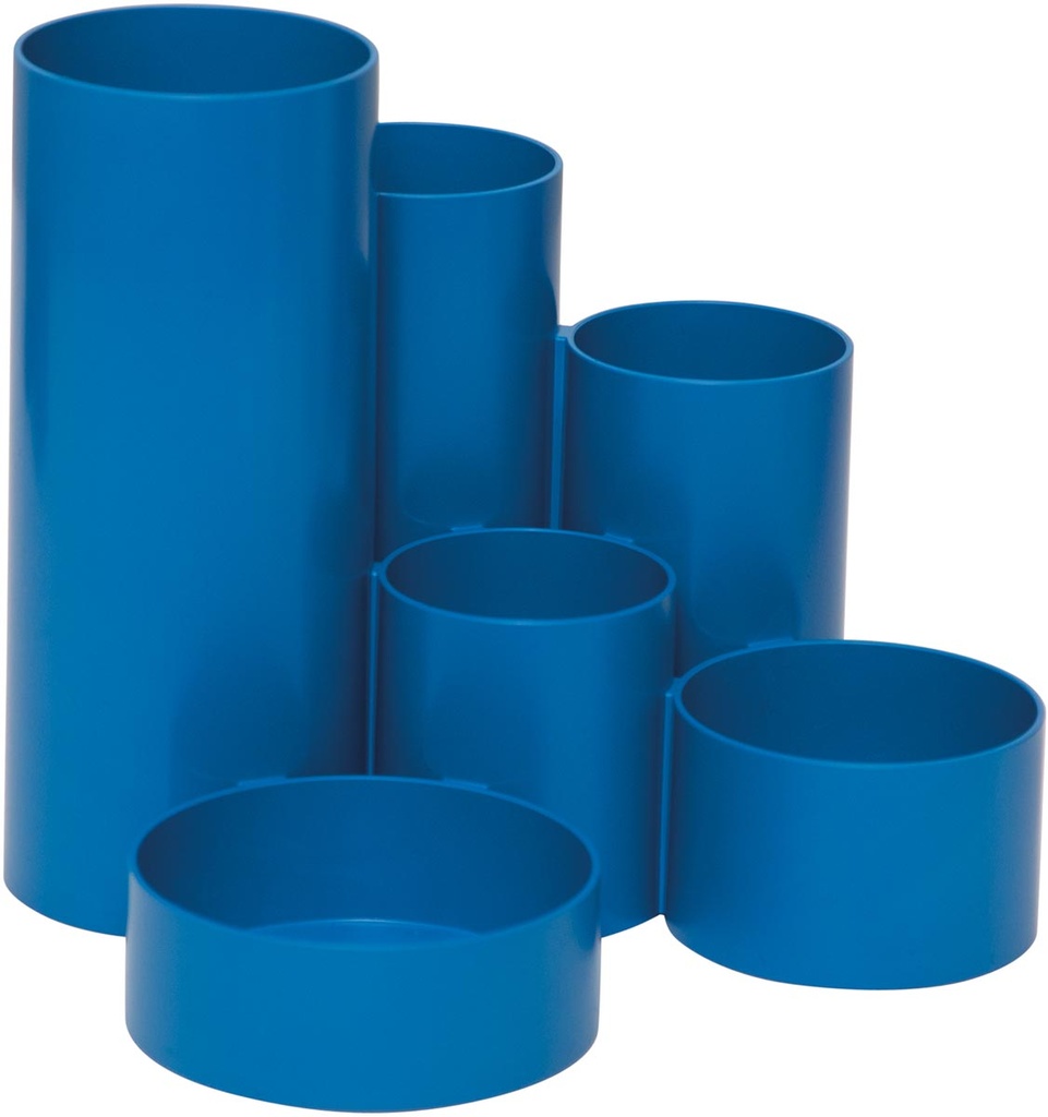 Pennenbak MAULtubo 85% gerecycleerd PS Ø15x12,5cm 6-vaks