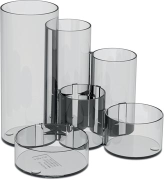 [TIM-4115505] Pennenbak MaulTubo PS Ø15x12,5cm 6-vaks (transparant)