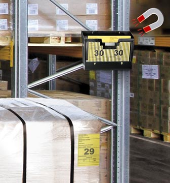Folderhouder wand CEP First A4 horizontaal 1-vaks magnetisch zwart