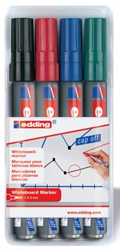 Whiteboardmarker Edding e-250 ronde punt 1,5-3mm assorti (4)
