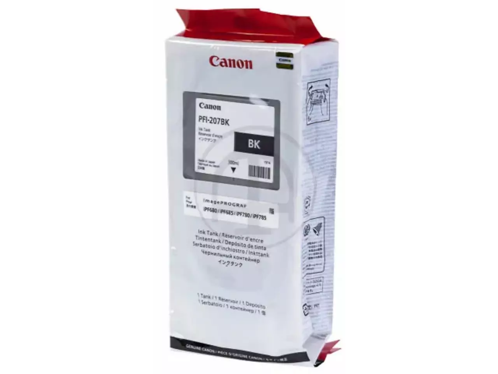 Cartridge Canon Inkjet PFI-207 imagePROGRAF iPF680 300ml BK