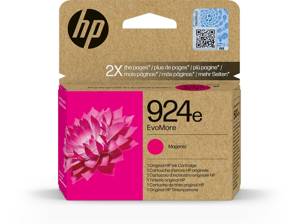 Cartridge HP Inkjet 924E EvoMore 1000 pag. MAG