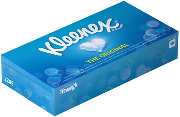 Papieren zakdoeken Kleenex 2-laags 100 tissues per doos