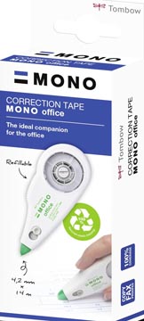 Correctieroller Tombow Mono Office navulbaar blister