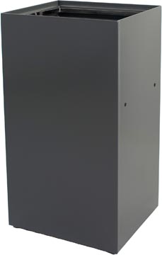 Modulaire afvalbak V-part 90L grijs