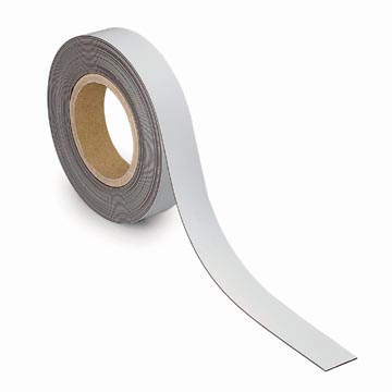 [TIM-6524502] Magnetisch etiketband MAUL beschrijf- en wisbaar 30mmx10m (wit)