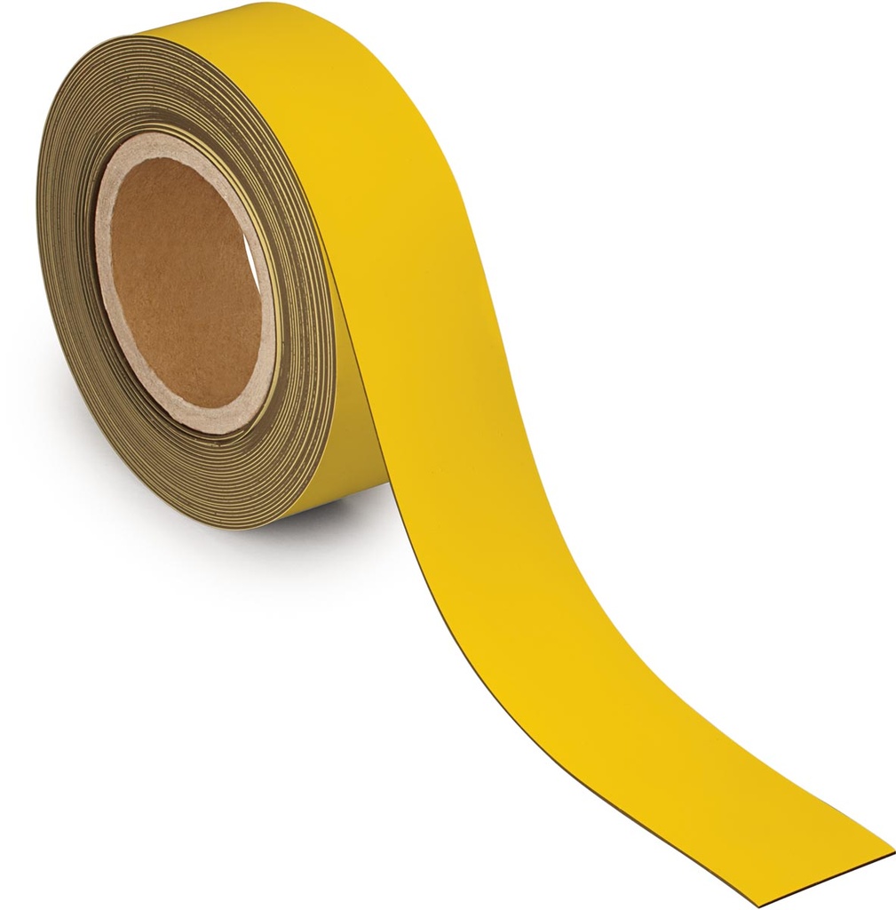 Magnetisch etiketband MAUL beschrijf- en wisbaar 50mmx10m