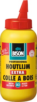 Houtlijm Bison Extra flacon 250g wit