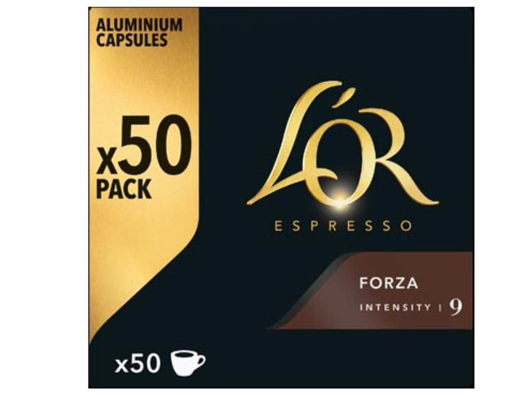 Koffiecapsules Douwe Egberts L'Or Intensity Forza (50)