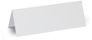 Naamkaarten MAUL karton 21x7,5cm wit (100)