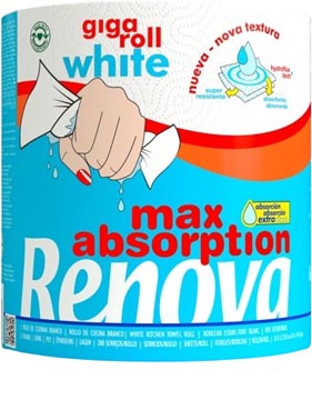 Keukenrol Renova Maxi Absorption gigarol 2-laags 280vel/rol (6)