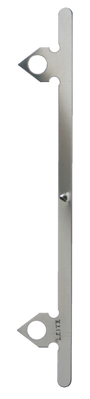 Brochurehanger Leitz metaal zilver