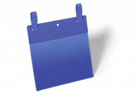 [DUR-174907] Documenthoes Durable A5 liggend 210x148mm met bindriemen (50) (blauw)