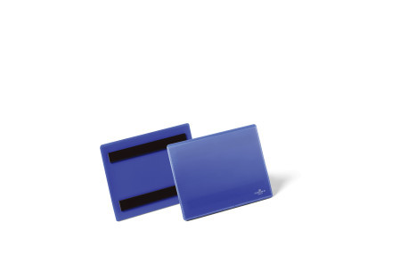 [DUR-175607] Documenthoes Durable A6 liggend 148x105mm magnetisch (50) (blauw)